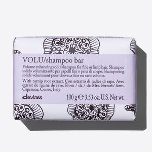Davines Volu Shampoo Bar with Bar Case